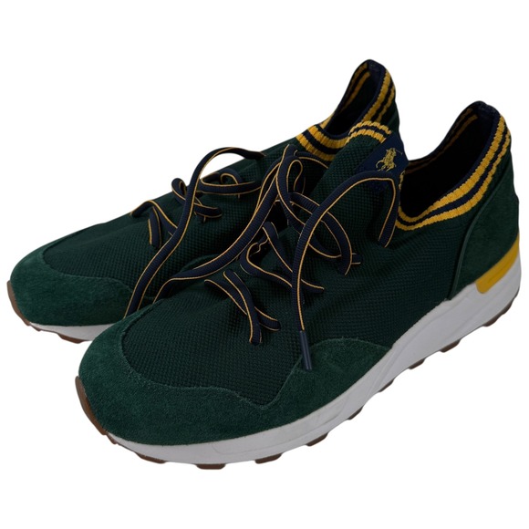Polo Ralph Lauren TRKSTR 200II-SK-LTL Green Suede Sneakers Shoes US 8 EUR 41‎ - Picture 8 of 8